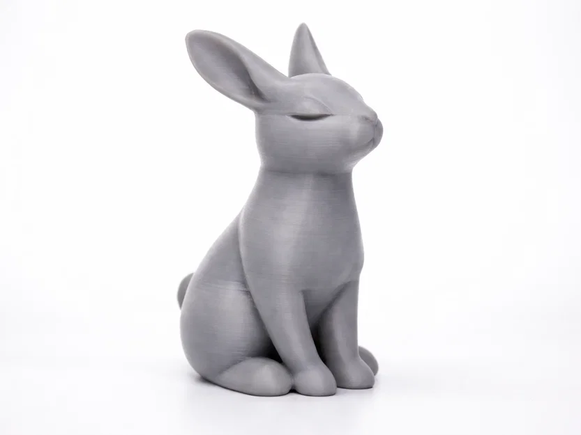 Mô hình 3D thỏ Elegant Bunny tinh tế, không cần support cực dễ in - Image 1