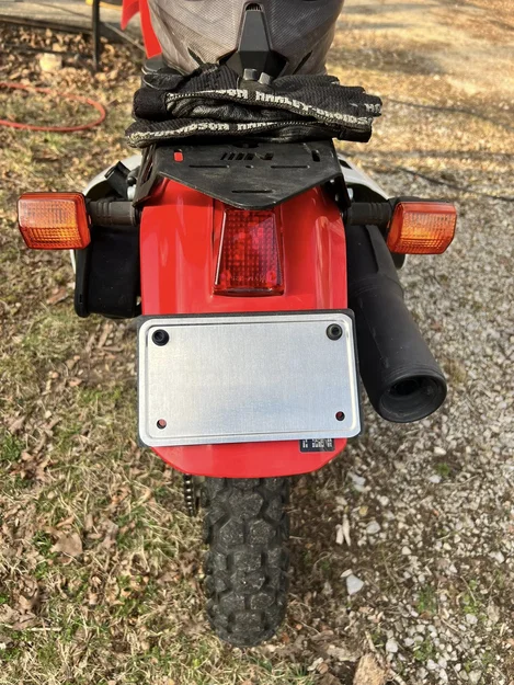 Khung gắn biển số xe Honda XR650L (License Plate Mount) - Image 2