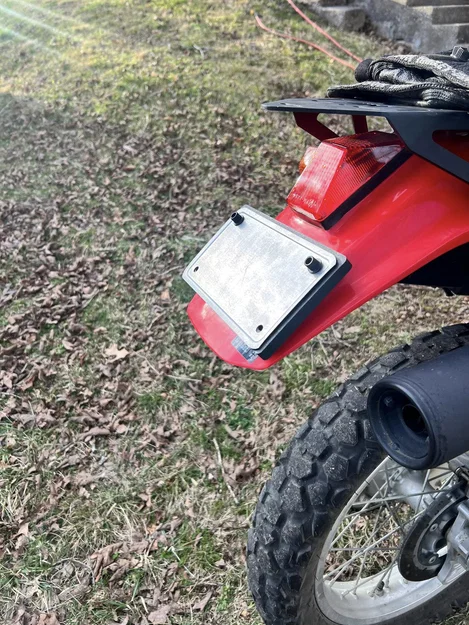 Khung gắn biển số xe Honda XR650L (License Plate Mount) - Image 4
