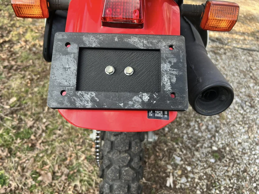 Khung gắn biển số xe Honda XR650L (License Plate Mount) - Image 6