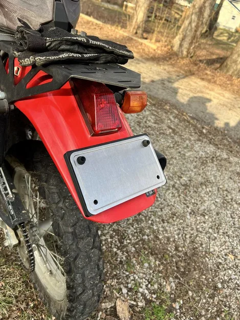 Khung gắn biển số xe Honda XR650L (License Plate Mount) - Image 7
