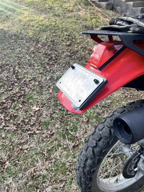 Khung gắn biển số xe Honda XR650L (License Plate Mount) - Image 9