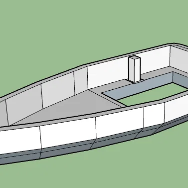 Mô hình thuyền lên dây cót (Wind-up Boat)