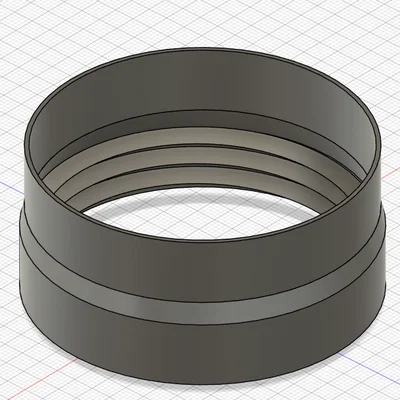 Khớp nối ống thoát khí máy lạnh 150mm - Phụ kiện in 3D tiện ích