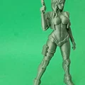Mô hình 3D Anime Cyberpunk Motoko Kusanagi (Ghost in the Shell Fan Art) - Thumbnail 2