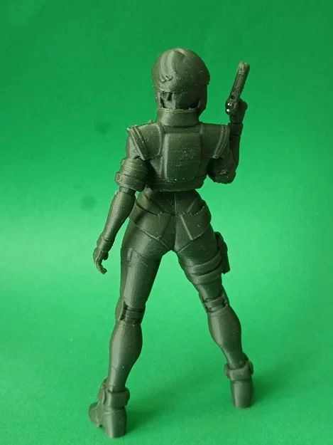 Mô hình 3D Anime Cyberpunk Motoko Kusanagi (Ghost in the Shell Fan Art) - Image 3