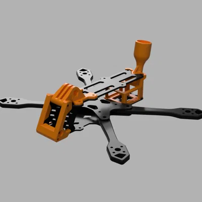 Bộ phụ kiện TPU bảo vệ cho khung drone JeNo 5-inch (In 3D)