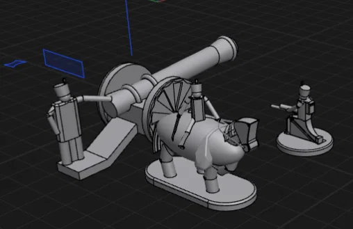 Mô hình quân cờ 3D thay thế cho boardgame Risk - Image 2