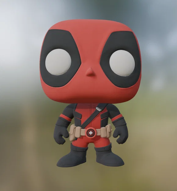 Deadpool Funko Pop (Đa màu / Bambu) - Image 3