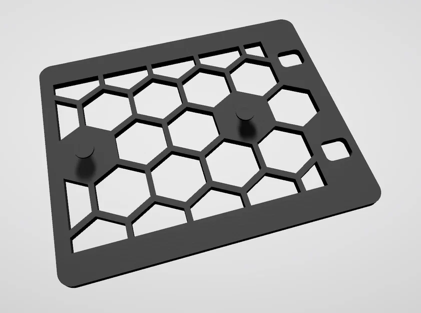 Khung gắn tủ rack cho Nokia Fiber Modem G-010G-Q in 3D - Image 1