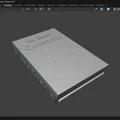 Mô hình Cuốn sách (Book) dựng bằng Blender - Thumbnail 8