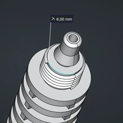 Tay cầm thay thế cho bình xịt bơm Gardena