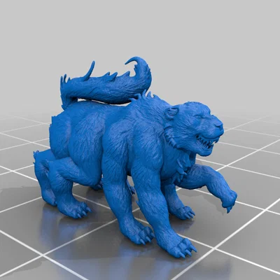 Mô hình Aurumvorax cho game Pathfinder và D&D