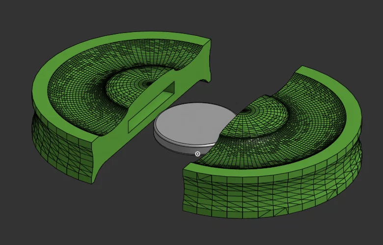 Đĩa Bay Mini Cầm Tay - Thiết Kế Cân Bằng Không Cần Support - Image 1