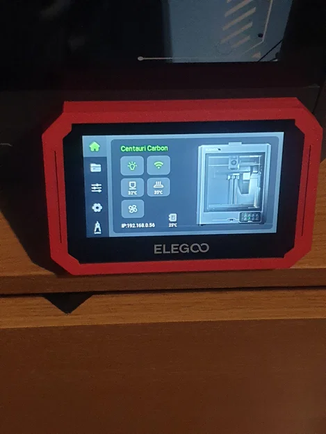 Viền trang trí màn hình 3D cho máy in Elegoo Centauri Carbon - Image 1