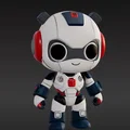 Mô hình 3D Robot Chibi đáng yêu - Thiết kế tối ưu cho in 3D - Thumbnail 1