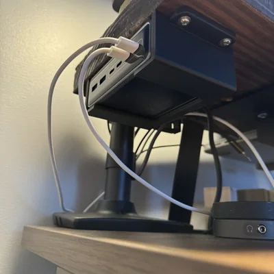 Giá treo dưới bàn cho bộ sạc Anker Prime 200W - Gọn gàng chuyên nghiệp