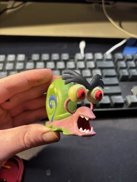 Mô hình ốc sên Lary từ phim SpongeBob SquarePants siêu đáng yêu - Image 1