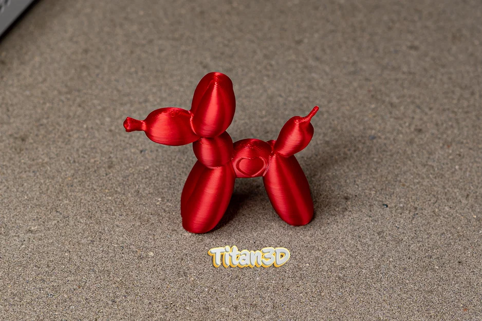 Chú Chó Bong Bóng Cầm Trái Tim - Image 2