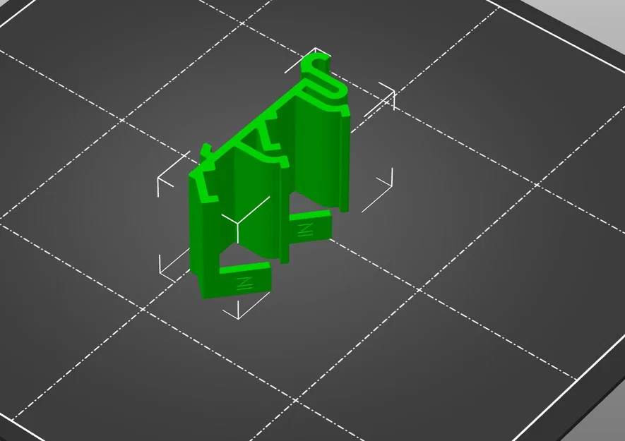 Giá đỡ thanh ray DIN cho Wago 221-415 (Thiết kế in 3D) - Image 3