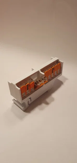 Giá đỡ 3D cho kẹp Wago 221 gắn thanh ray DIN tiện lợi - Image 3