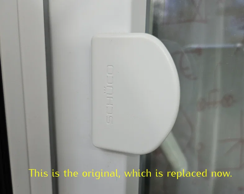 Tay nắm cửa Schüco thay thế cho cửa ban công hoặc cửa sân thượng - Image 5