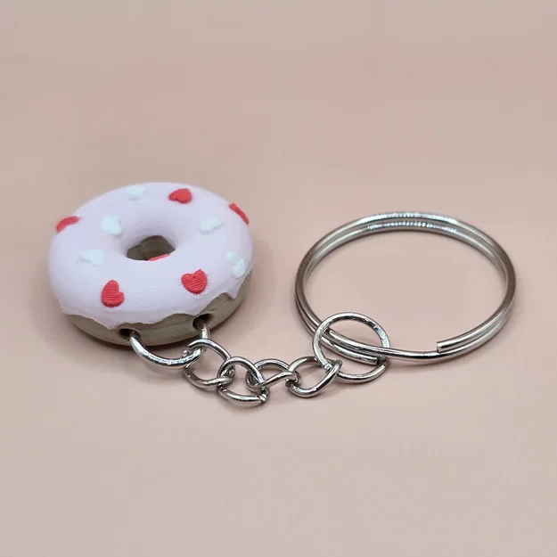 Bánh Donut Thần Cupid (Valentine) - Bản Mini - Móc Khóa - Image 4