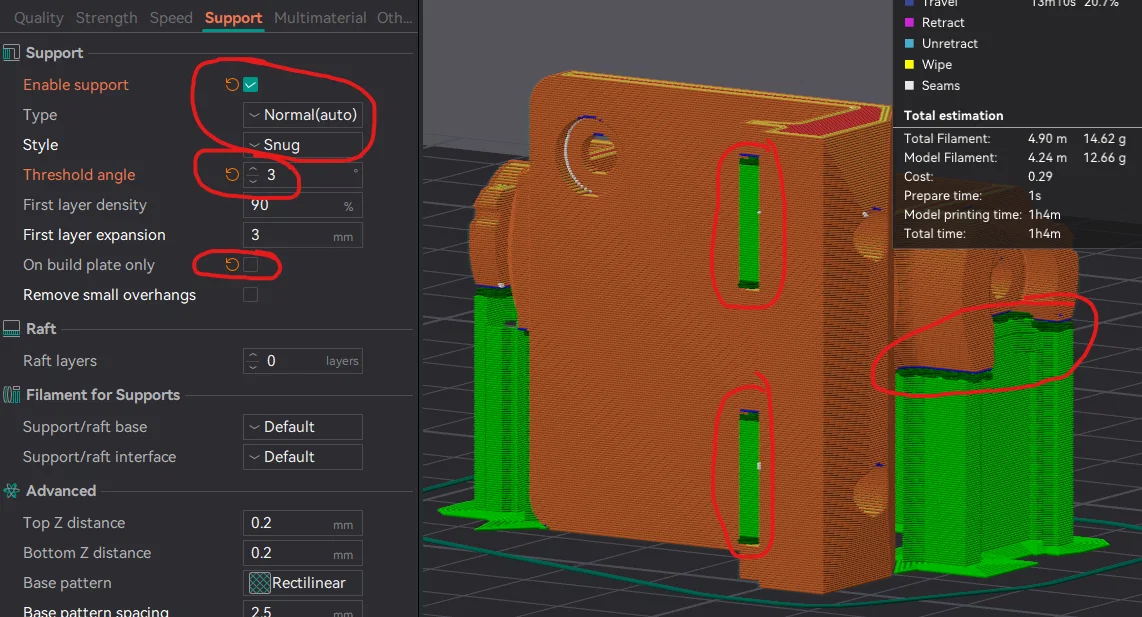 Giá đỡ cảm biến sợi nhựa UBBI cho Elegoo Neptune 4 (dùng được cho tất cả các dòng Neptune 4) - Image 2