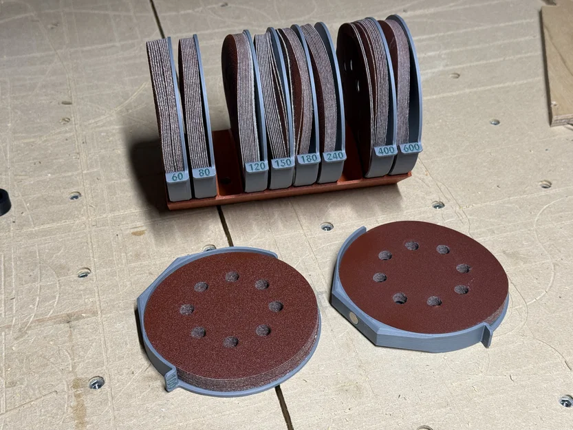 Giá để giấy nhám 125mm phiên bản 2 - Image 2