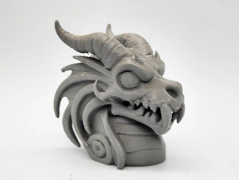 Mô hình tượng đầu Rồng ma (Ghost Dragon Bust) trang trí độc đáo - Image 1