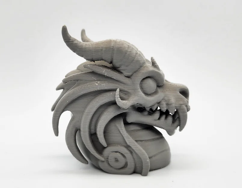 Mô hình tượng đầu Rồng ma (Ghost Dragon Bust) trang trí độc đáo - Image 2