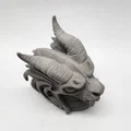 Mô hình tượng đầu Rồng ma (Ghost Dragon Bust) trang trí độc đáo - Thumbnail 3
