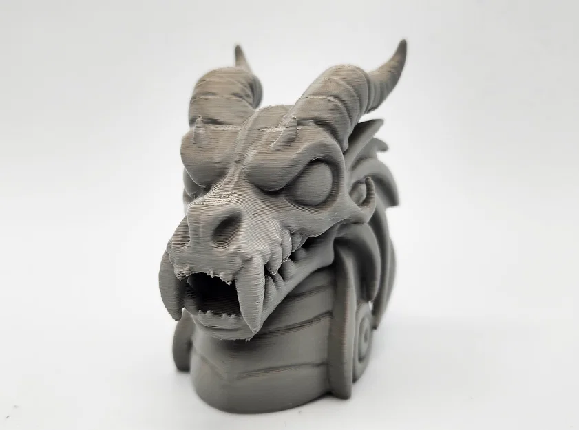 Mô hình tượng đầu Rồng ma (Ghost Dragon Bust) trang trí độc đáo - Image 4