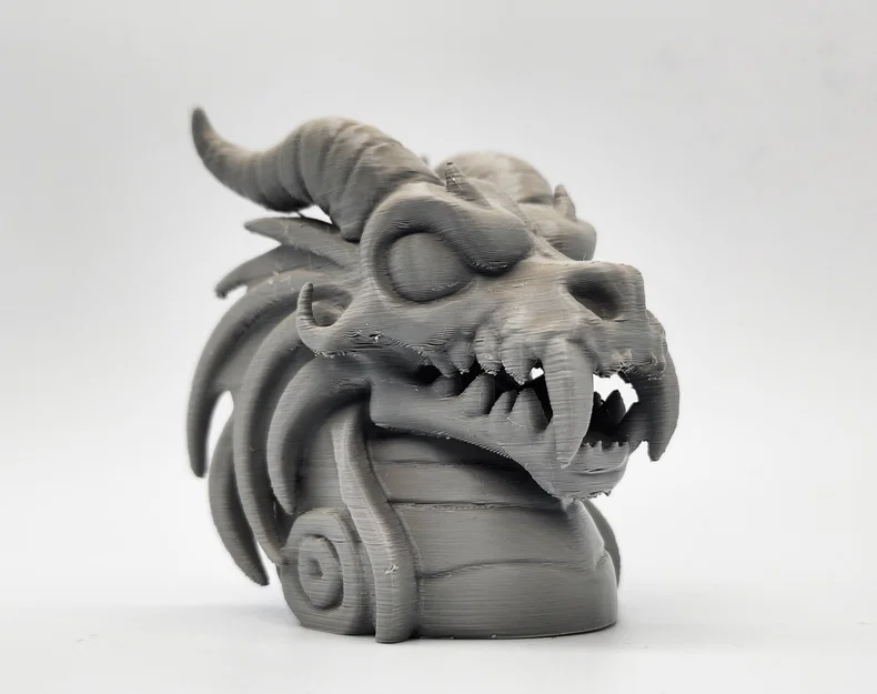 Mô hình tượng đầu Rồng ma (Ghost Dragon Bust) trang trí độc đáo - Image 5