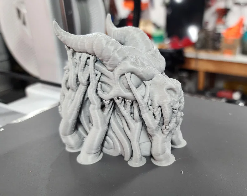 Mô hình tượng đầu Rồng ma (Ghost Dragon Bust) trang trí độc đáo - Image 7