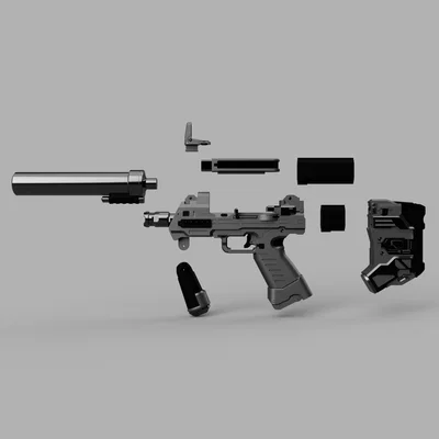Mô hình Halo 5 SMG cho cosplay