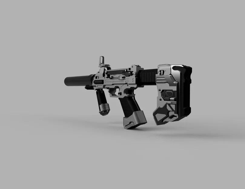 Mô hình Halo 5 SMG cho cosplay - Image 4