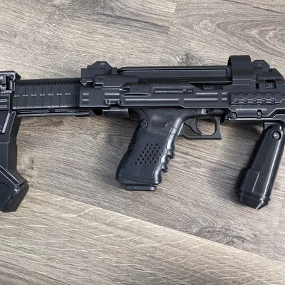 Bộ khung Halo SMG GBB Roni cho Glock 18c - Nâng cấp phong cách