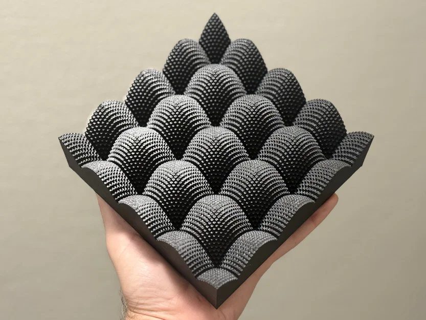 Tấm Ốp Họa Tiết Sóng Parabolic (#1) - Image 2