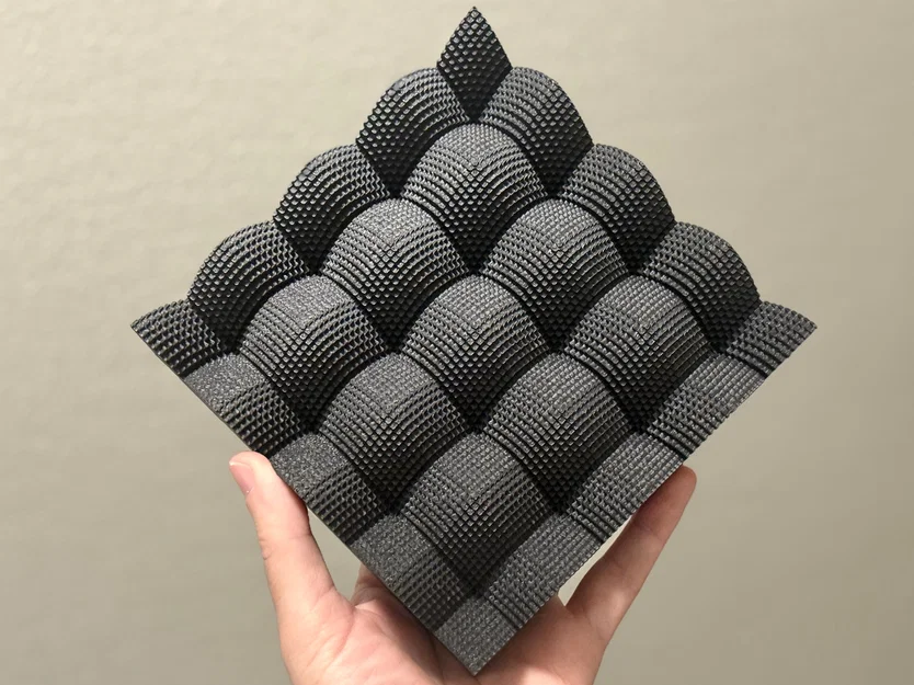 Tấm Ốp Họa Tiết Sóng Parabolic (#1) - Image 3