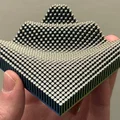 Sinusoidal Wave of Cylinders - Mô hình sóng hình sin nghệ thuật - Thumbnail 1