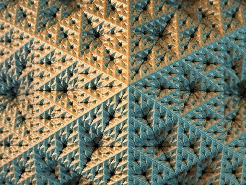 Kim tự tháp Fractal Sierpiński Snowflake - Cấp độ 5 (Vase Mode) - Image 3