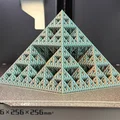Kim tự tháp Fractal Sierpiński Snowflake - Cấp độ 5 (Vase Mode) - Thumbnail 8