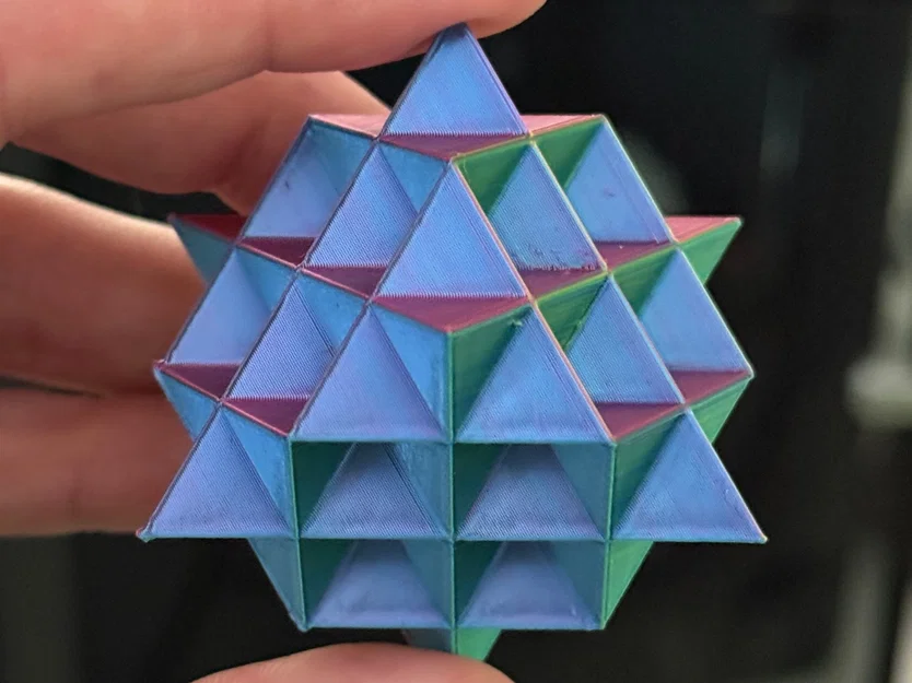 Stella Octangula Fractal - Cấp độ 1 (Không cần Support) - Image 1