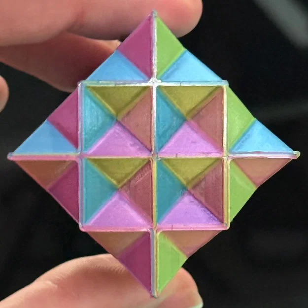 Stella Octangula Fractal - Cấp độ 1 (Không cần Support) - Image 3