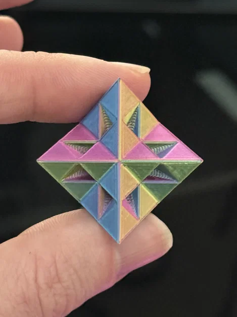 Sierpiński Stella Octangula (In nhanh/Không cần support) - Image 2