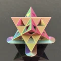 Sierpiński Stella Octangula (In nhanh/Không cần support) - Thumbnail 4
