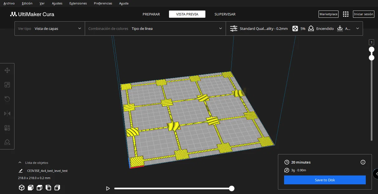 Mẫu in kiểm tra cân bàn cho Ender 3v3 SE - Image 2