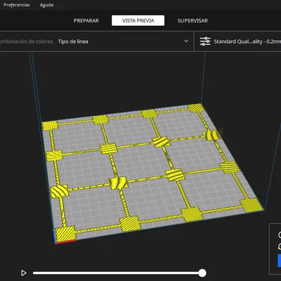Mẫu in kiểm tra cân bàn cho Ender 3v3 SE