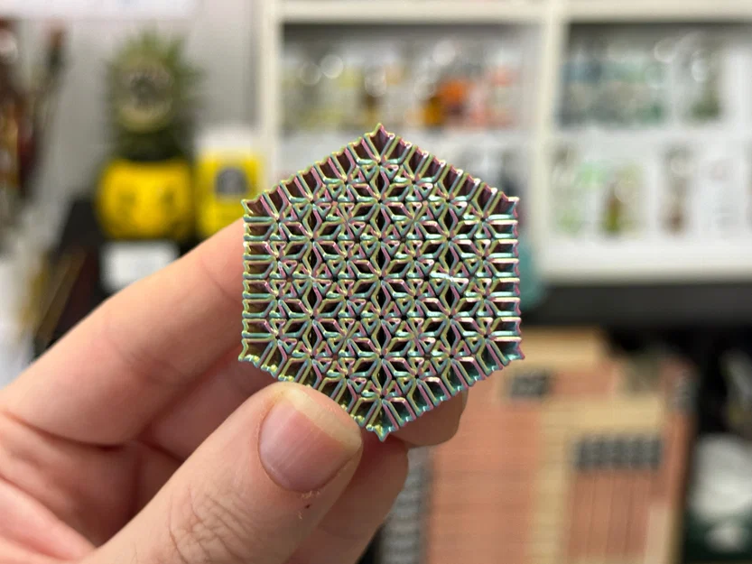 Kim tự tháp Fractal Sierpiński Snowflake - Cấp độ 3 (Vase Mode) - Image 3